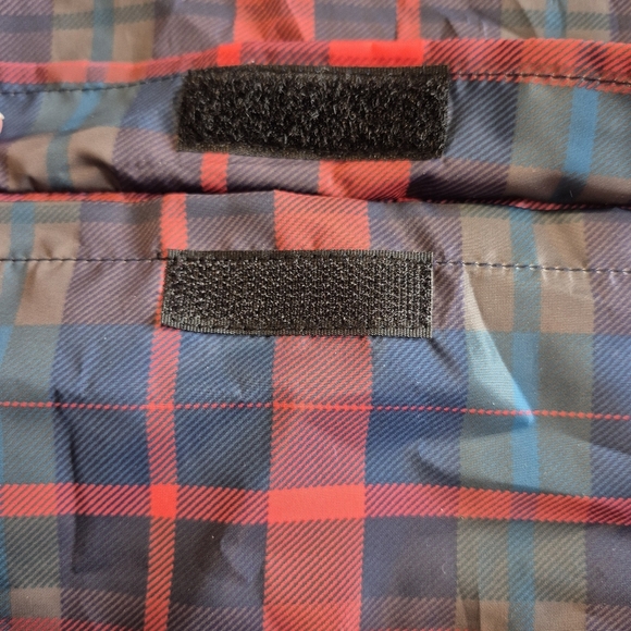 Talbots plaid raincoat size large lab or shepard NWT - Picture 3 of 14